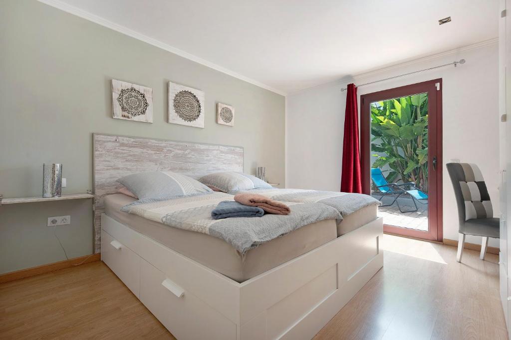 Schlafzimmer Haus Teneriffa Nord mieten ruhig gelegen